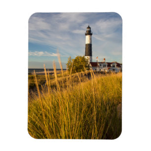 Leuchtturm Big Sable Point am Lake Michigan Magnet