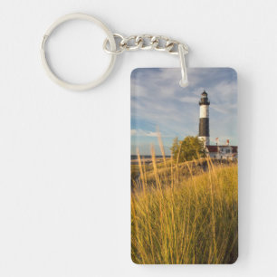 Leuchtturm Big Sable Point am Lake Michigan Schlüsselanhänger