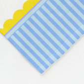 Leuchtturm blau weiß mit Namen Decke (Ecke)