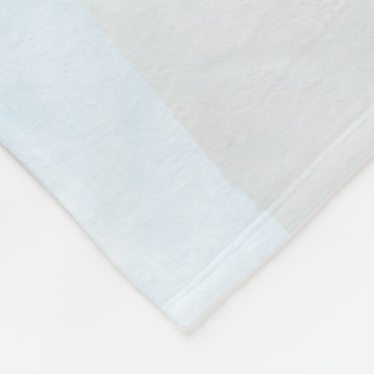 Leuchtturm Blaue Himmelsmeername Fleecedecke (Ecke)