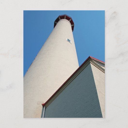 Leuchtturm, Blue Sky Postkarte (Vorderseite)