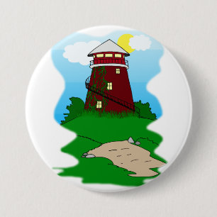 Leuchtturm Button