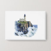 Leuchtturm Button (Vorderseite)