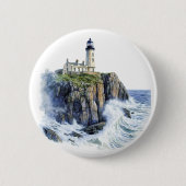 Leuchtturm Button (Vorderseite)