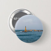 Leuchtturm Button (Vorne & Hinten)