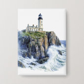 Leuchtturm Button (Vorderseite)