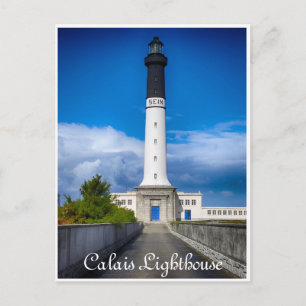 Leuchtturm Calais in Nord-Pas de Calais, Frankreic Postkarte