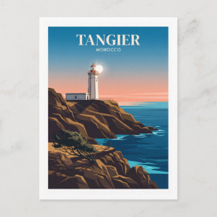 Leuchtturm Cap Spartel Tanger Marokko Postkarte