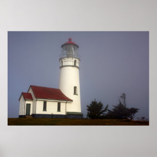 Leuchtturm, Cape Blanco, Cape Blanco State Park Poster
