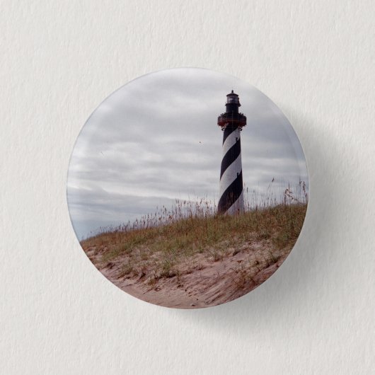 Leuchtturm Cape Hatteras Button (Vorderseite)