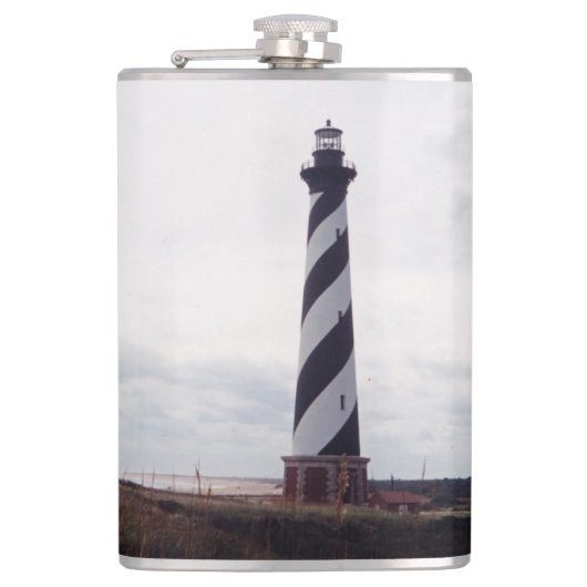 Leuchtturm Cape Hatteras Flachmann (Vorderseite)