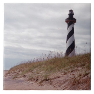 Leuchtturm Cape Hatteras Fliese