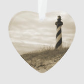 Leuchtturm Cape Hatteras Ornament (Rückseite)