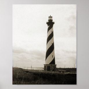 Leuchtturm Cape Hatteras Poster