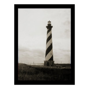 Leuchtturm Cape Hatteras Poster