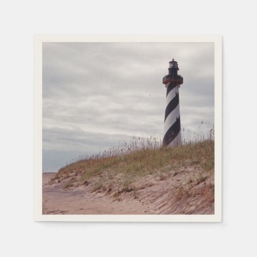 Leuchtturm Cape Hatteras Serviette (Vorderseite)