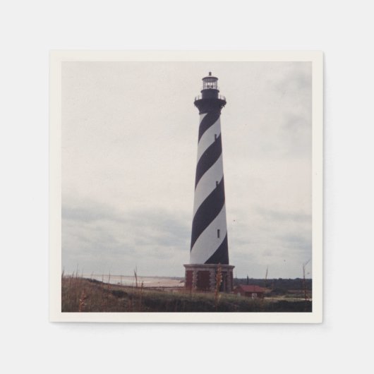 Leuchtturm Cape Hatteras Serviette (Vorderseite)