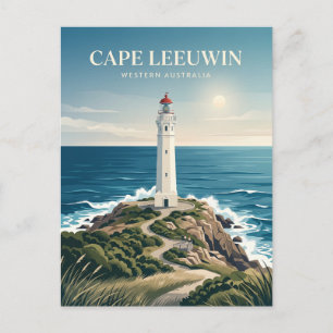 Leuchtturm Cape Leeuwin Augusta Australien Postkarte