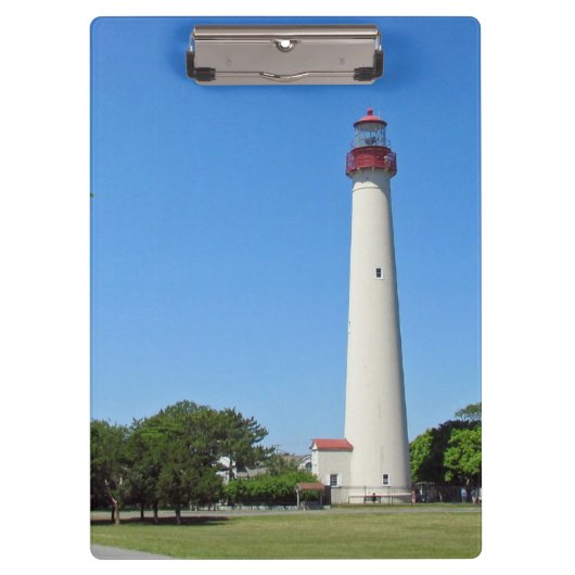 Leuchtturm Cape May Klemmbrett (Vorderseite)