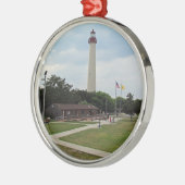 Leuchtturm Cape May Silbernes Ornament (Links)