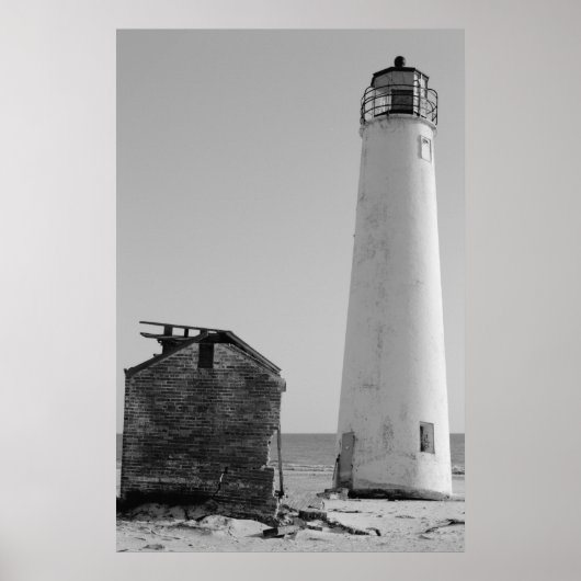 Leuchtturm Cape Saint George Poster (Vorne)