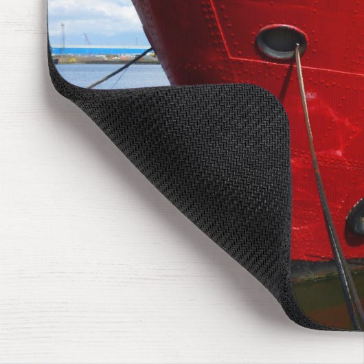 Leuchtturm, Cardiff Bay, Cardiff, Wales Mousepad (Ecke)