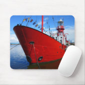 Leuchtturm, Cardiff Bay, Cardiff, Wales Mousepad (Mit Mouse)
