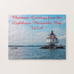 Leuchtturm Chesapeake Bay. Jigsaw Puzzle