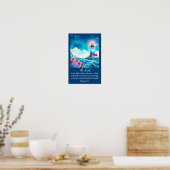 Leuchtturm-Christliche Wandkunst Poster (Küche)