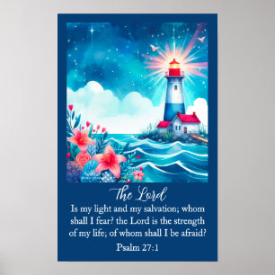 Leuchtturm-Christliche Wandkunst Poster