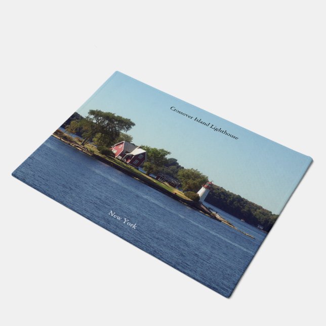 Leuchtturm der Crossover Island Fußmatte (Schrägansicht)