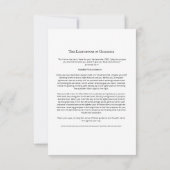 Leuchtturm der Guidance Meditation Card Einladung (Rückseite)