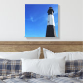 Leuchtturm der Insel Tybee Leinwanddruck (Insitu (Schlafzimmer))