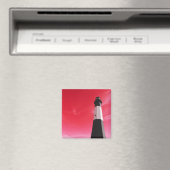 Leuchtturm der Insel Tybee Magnet (In Situ (Geschirrspüler))