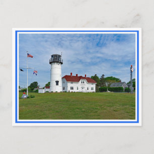 Leuchtturm der Küstenwache Chatham MA Postkarte