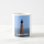 Leuchtturm der Sandinsel Kaffeetasse (Mittel)