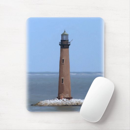 Leuchtturm der Sandinsel Mousepad (Mit Mouse)