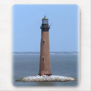 Leuchtturm der Sandinsel Mousepad