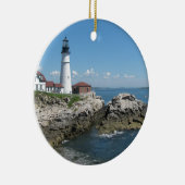 Leuchtturm des Bar-Hafens Keramikornament (Rechts)