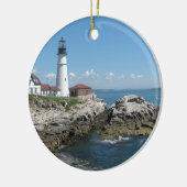 Leuchtturm des Bar-Hafens Keramikornament (Links)