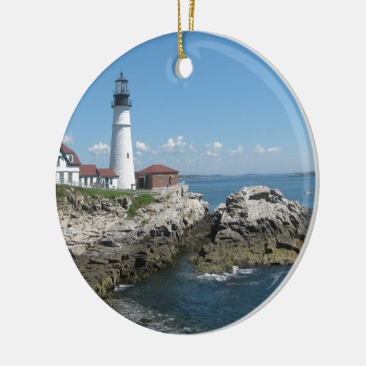 Leuchtturm des Bar-Hafens Keramikornament (Links)