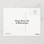 Leuchtturm des Flughafens mit Postkarte (Rückseite)