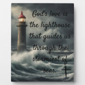 Leuchtturm des Glauben Fotoplatte (Vorderseite)