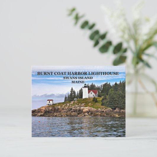 Leuchtturm des Hafens, Hauptpostkarte Postkarte (Stehend Vorderseite)