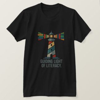 Leuchtturm des Lesens Leitbild T-Shirt | Lib