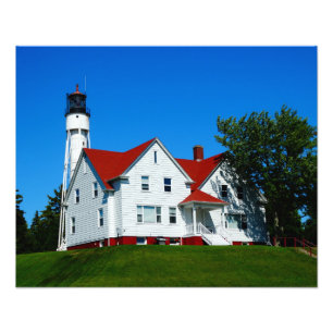 Leuchtturm Door County, Wisconsin Fotodruck