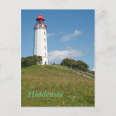 Leuchtturm Dornbusch Postkarte (Vorderseite)