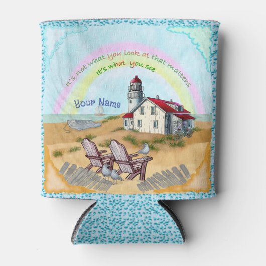 Leuchtturm Dosenkühler (Vorderseite)