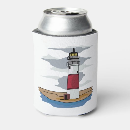Leuchtturm Dosenkühler (Kanne Rückseite)