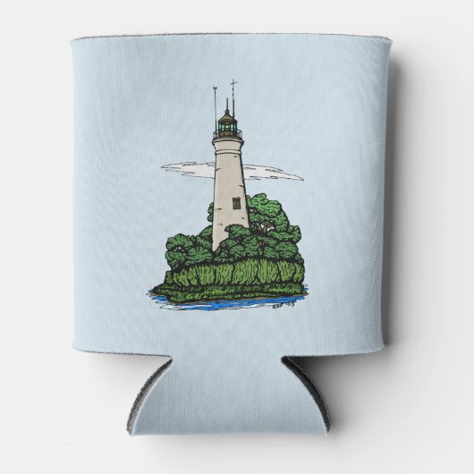 Leuchtturm Dosenkühler (Vorderseite)